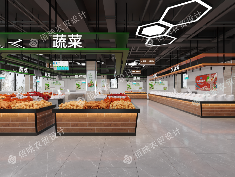 農(nóng)貿(mào)市場攤位設(shè)計如何打造出特色攤位?